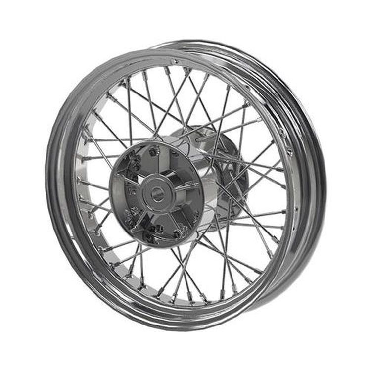 Indian Chrome Laced Rear Wheel